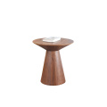 white round table top MDF center coffee table